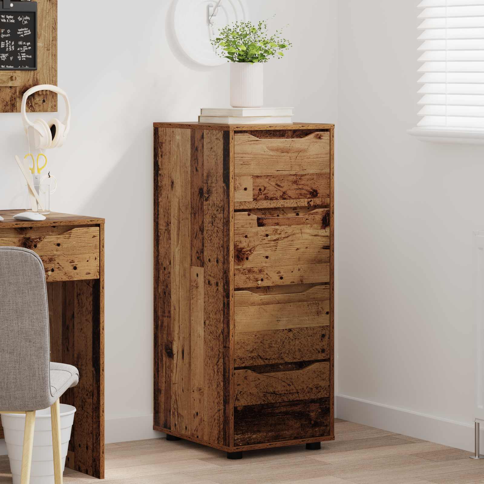 Armadio 40 x 48 x 105 cm Legno ingegnerizzato Legno vecchio | homemem39