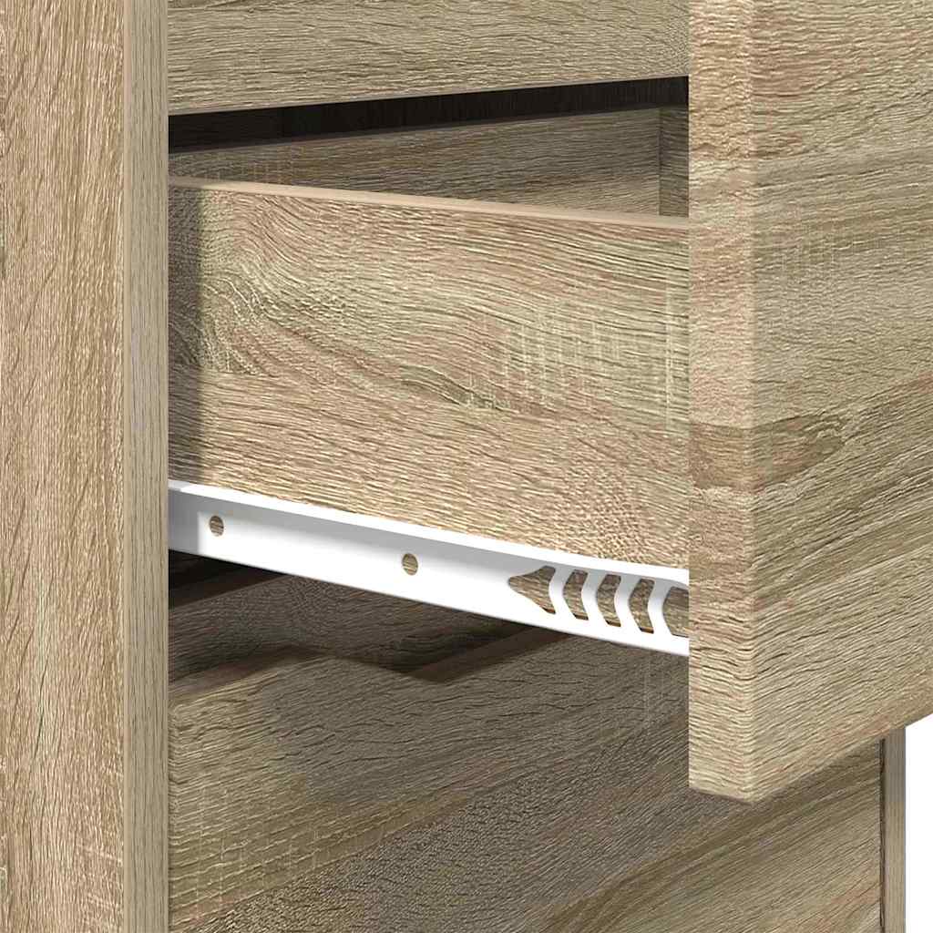 Comodini 2 pcs Rovere Sonoma 40 x 30 x 467 cm Legno multistrato | homemem39