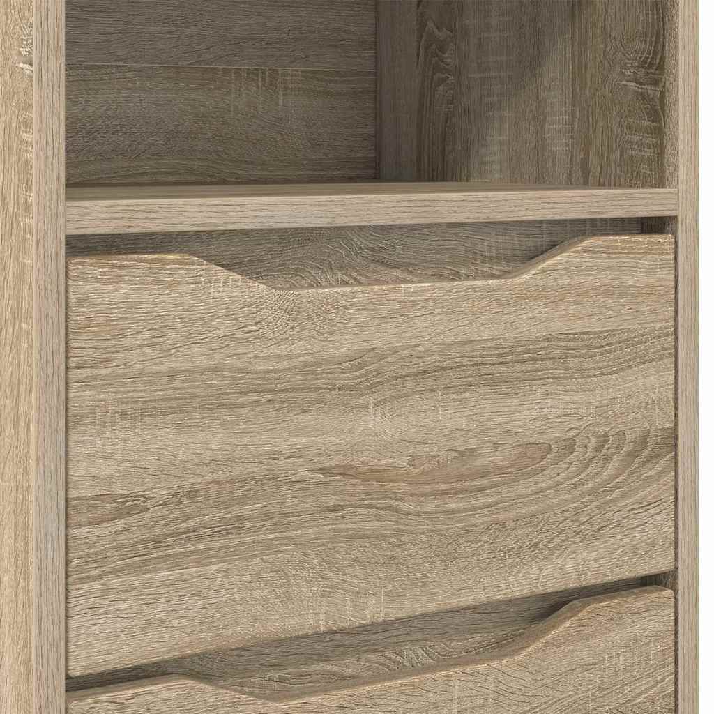 Comodini 2 pcs Rovere Sonoma 40 x 30 x 467 cm Legno multistrato | homemem39