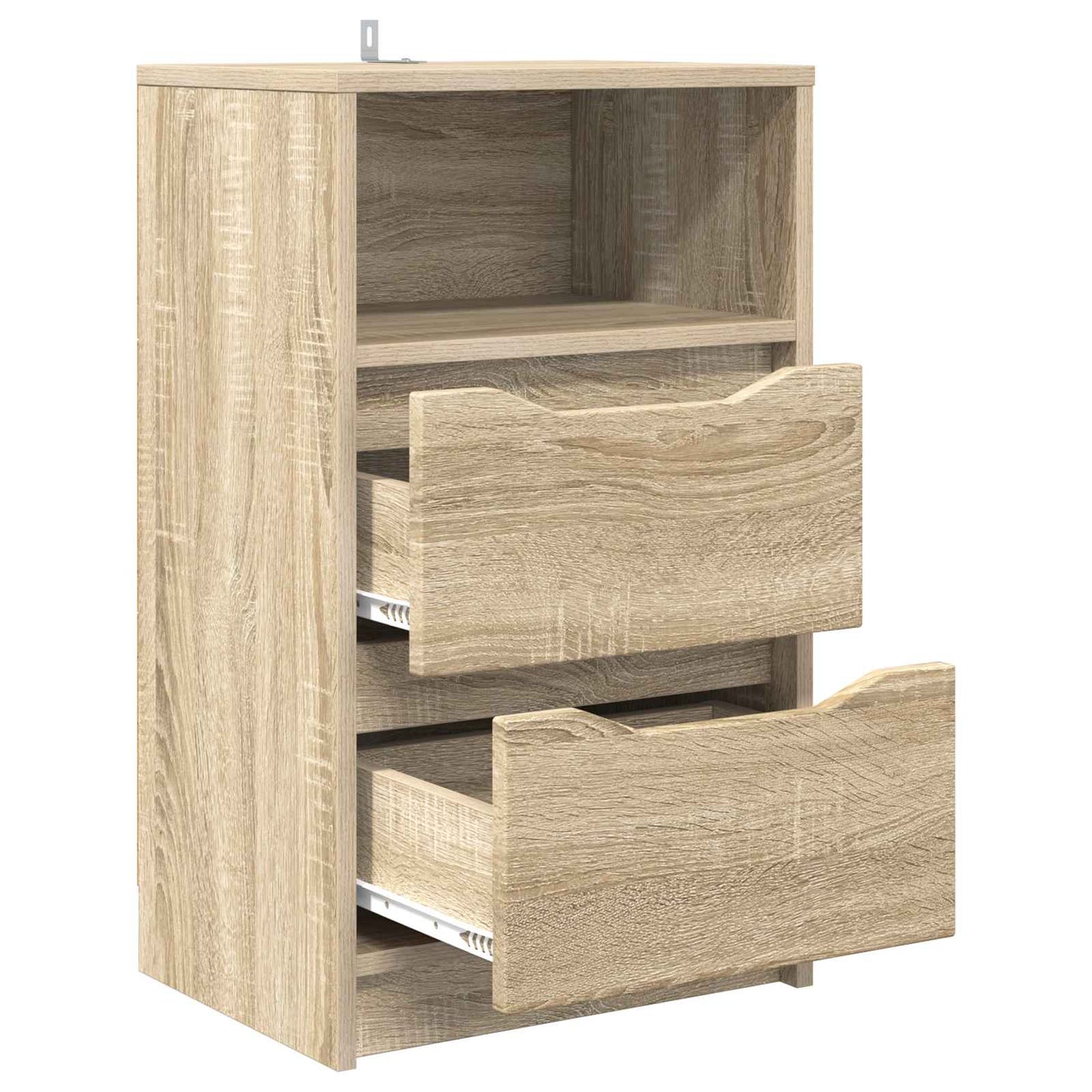 Comodini 2 pz Rovere Sonoma 40 x 30 x 467 cm