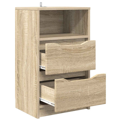 Comodini 2 pz Rovere Sonoma 40 x 30 x 467 cm