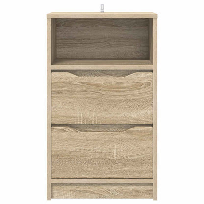 Comodini 2 pz Rovere Sonoma 40 x 30 x 467 cm