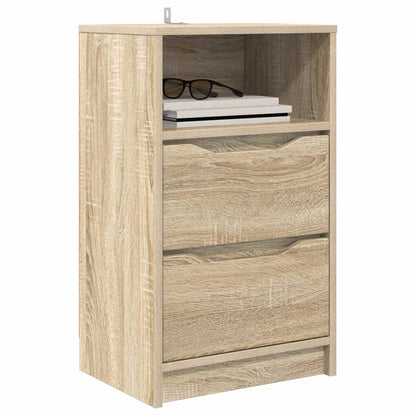Comodini 2 pz Rovere Sonoma 40 x 30 x 467 cm
