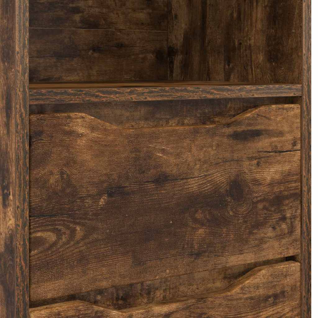 Comodino Rovere fumé 40 x 30 x 467 cm Legno multistrato | homemem39