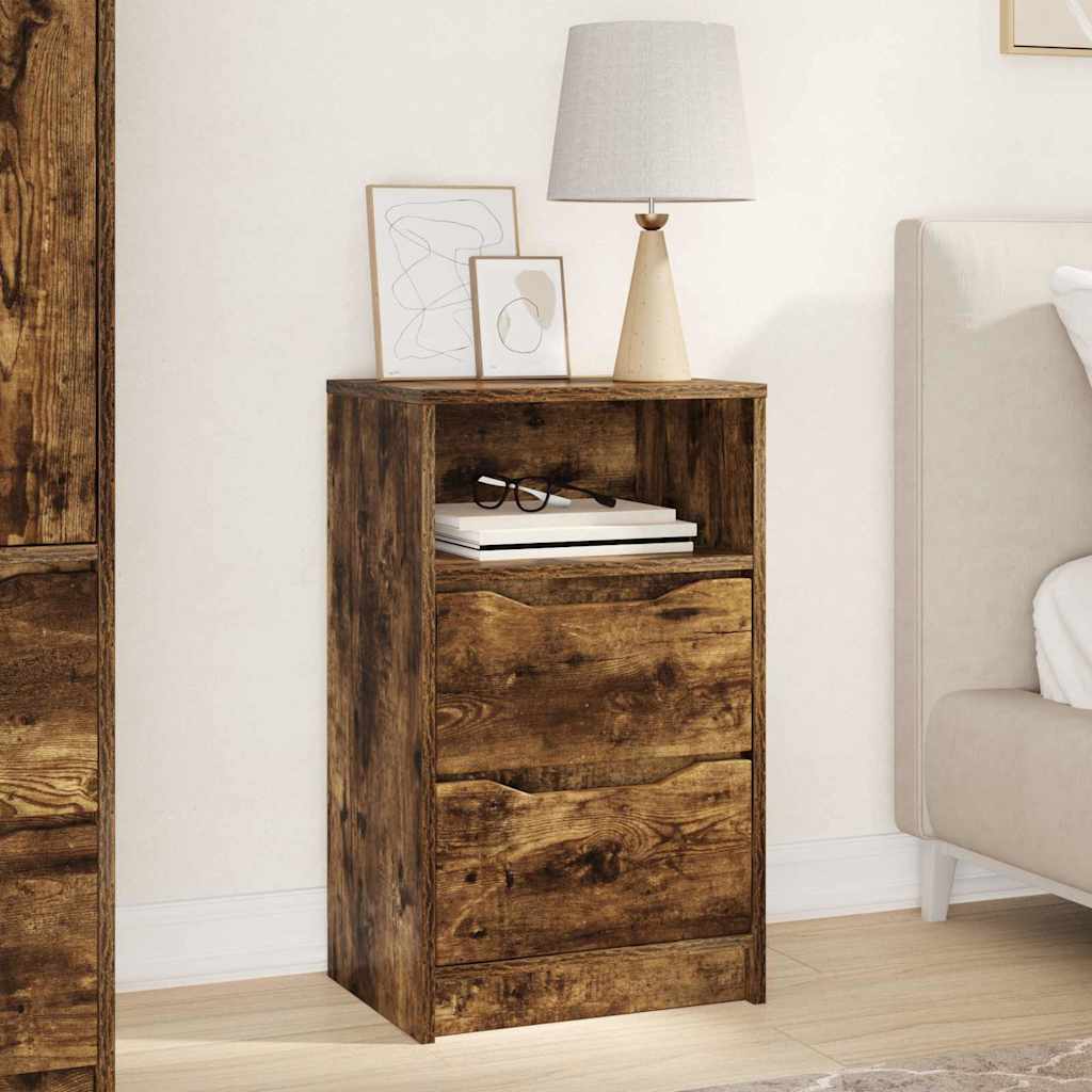 Comodino Rovere fumé 40 x 30 x 467 cm Legno multistrato