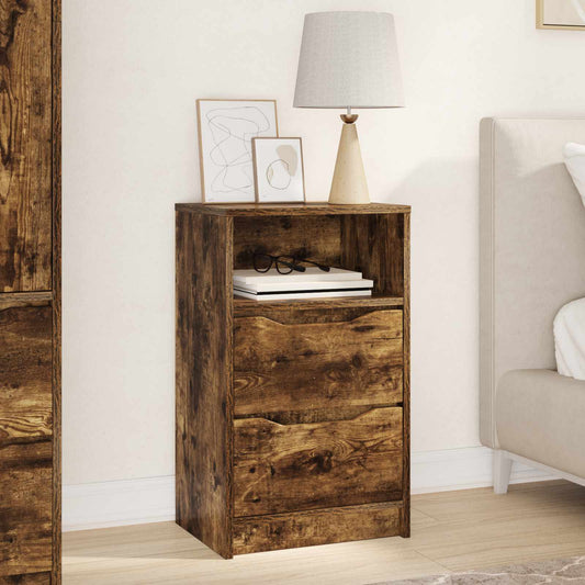 Comodino Rovere fumé 40 x 30 x 467 cm Legno ingegnerizzato