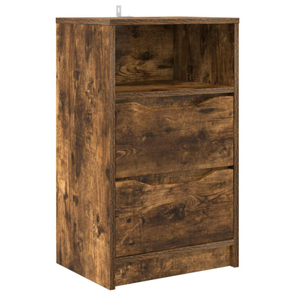 Comodino Rovere fumé 40 x 30 x 467 cm Legno ingegnerizzato