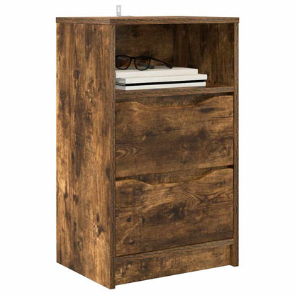 Comodino Rovere fumé 40 x 30 x 467 cm Legno multistrato