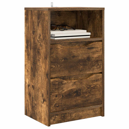 Comodino Rovere fumé 40 x 30 x 467 cm Legno ingegnerizzato