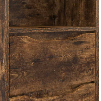 Comodini 2 pcs Rovere fumé 40 x 30 x 467 cm Legno multistrato | homemem39