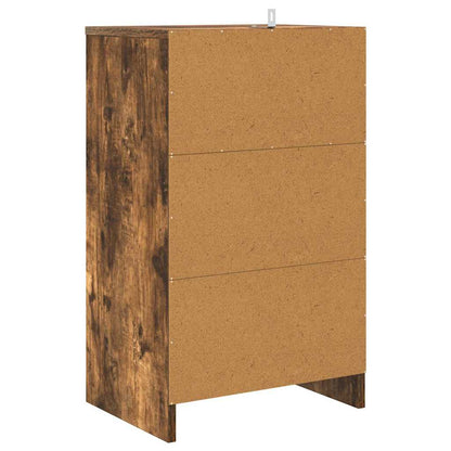 Comodini 2 pcs Rovere fumé 40 x 30 x 467 cm Legno multistrato | homemem39