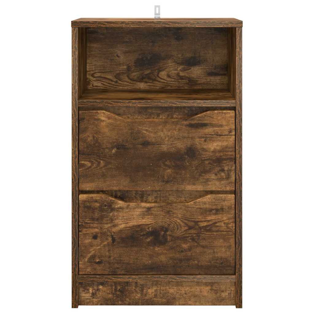Comodini 2 pcs Rovere fumé 40 x 30 x 467 cm Legno multistrato | homemem39