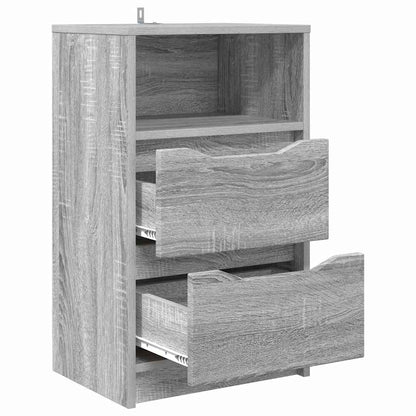 Comodino Grigio Sonoma 40 x 30 x 467 cm Legno multistrato | homemem39