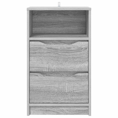 Comodino Grigio Sonoma 40 x 30 x 467 cm Legno ingegnerizzato