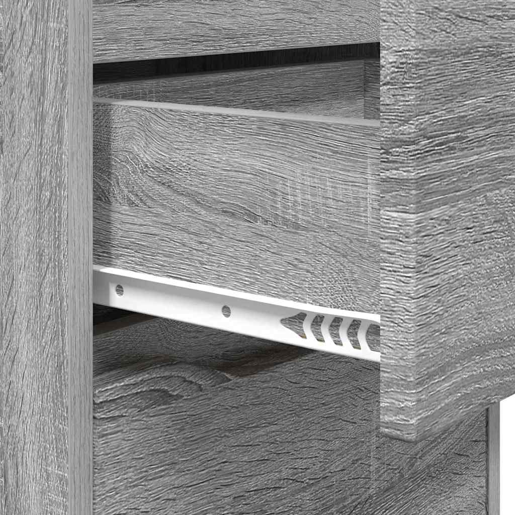 Comodini 2 pcs Grigio Sonoma 40 x 30 x 467 cm Legno multistrato | homemem39