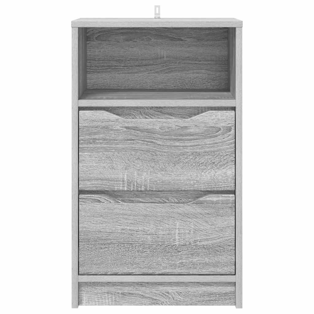 Comodini 2 pcs Grigio Sonoma 40 x 30 x 467 cm Legno multistrato | homemem39