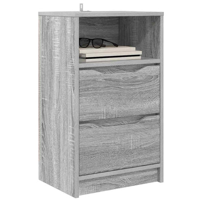 Comodini 2 pcs Grigio Sonoma 40 x 30 x 467 cm Legno multistrato | homemem39