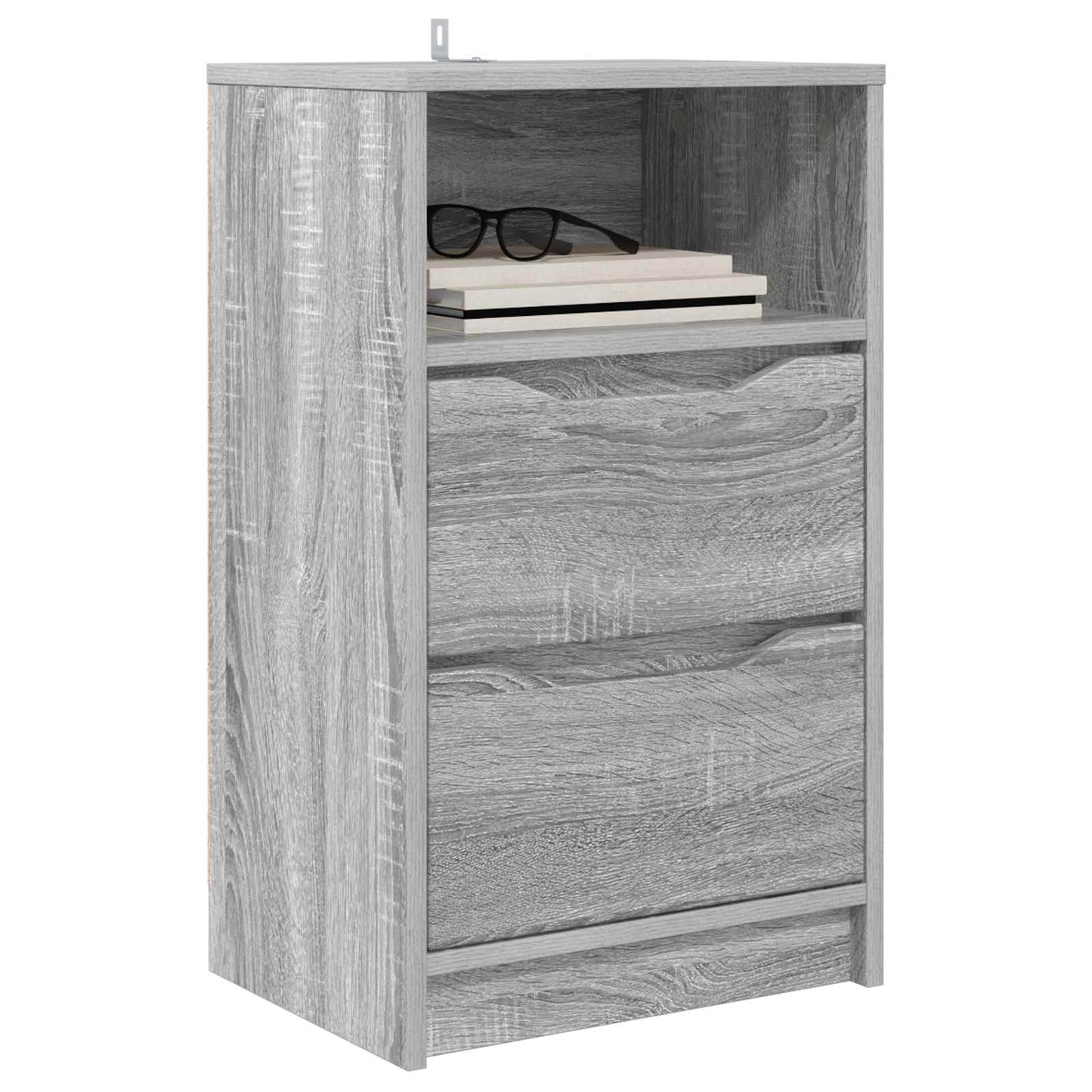Comodini 2 pz Grigio Sonoma 40 x 30 x 467 cm