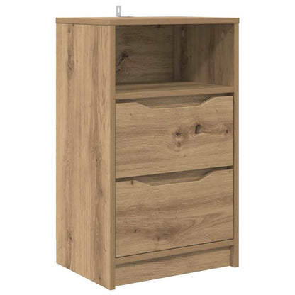 Comodino Rovere artigianale 40 x 30 x 467 cm Legno multistrato
