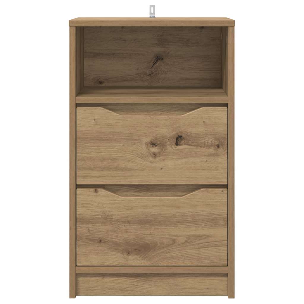 Comodino Rovere artigianale 40 x 30 x 467 cm Legno multistrato