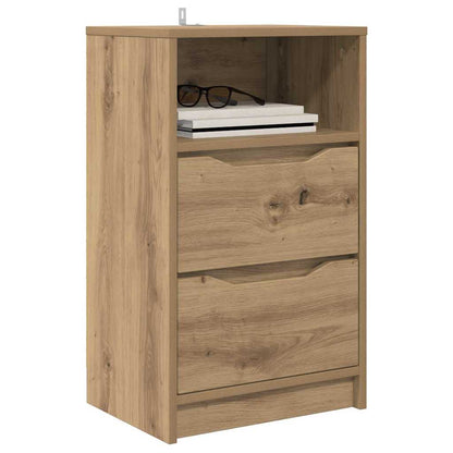 Comodino Rovere artigianale 40 x 30 x 467 cm Legno multistrato
