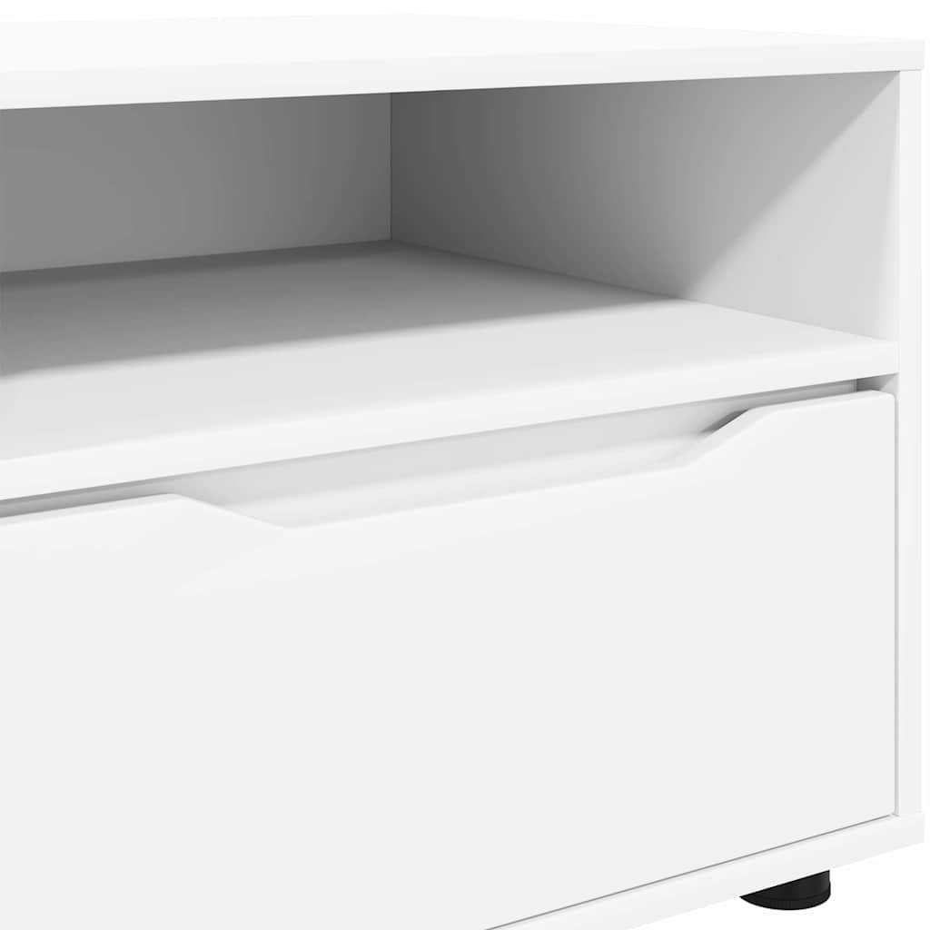 Mobile TV Bianco 100 x 48 x 43 cm Legno multistrato