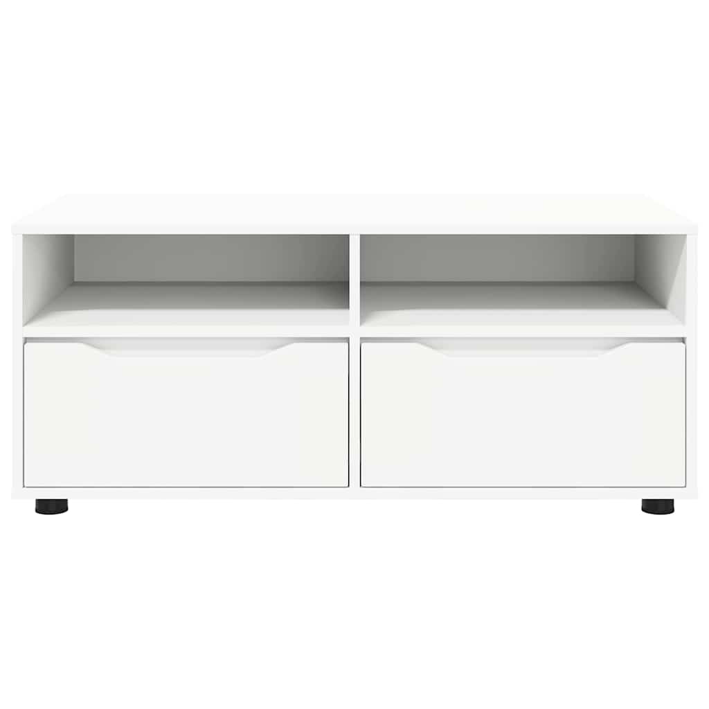Mobile TV Bianco 100 x 48 x 43 cm Legno multistrato