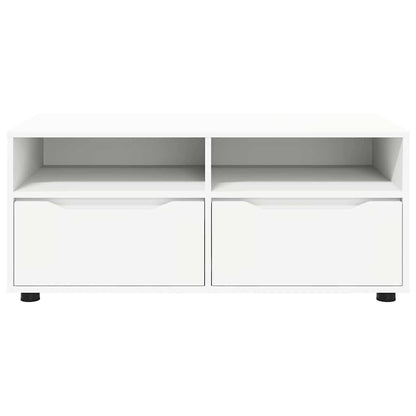 Mobile TV Bianco 100 x 48 x 43 cm Legno multistrato