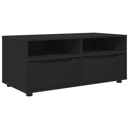 Mobile TV con cassetto Nero 100 x 48 x 43 cm Legno multistrato