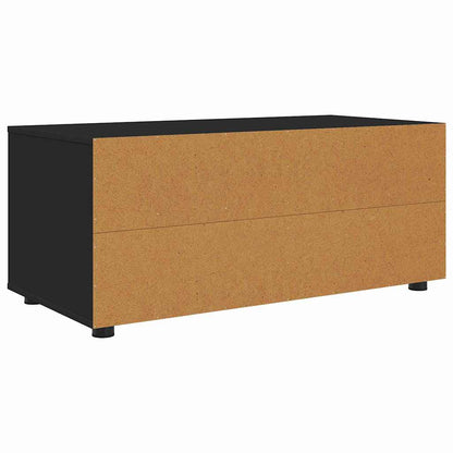 Mobile TV con cassetto Nero 100 x 48 x 43 cm Legno multistrato