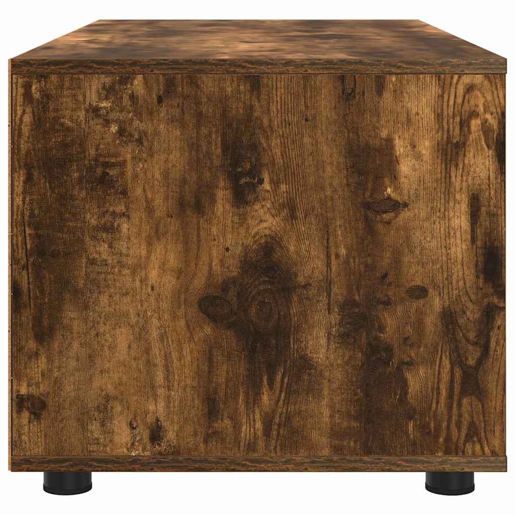Mobile TV Rovere fumé 100 x 48 x 43 cm Legno multistrato