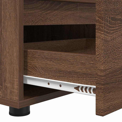 Mobile TV Rovere Marrone 100 x 48 x 43 cm Legno multistrato