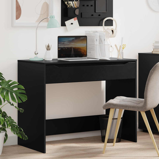 Scrivania Nero 100 x 50 x 78 cm Legno ingegnerizzato