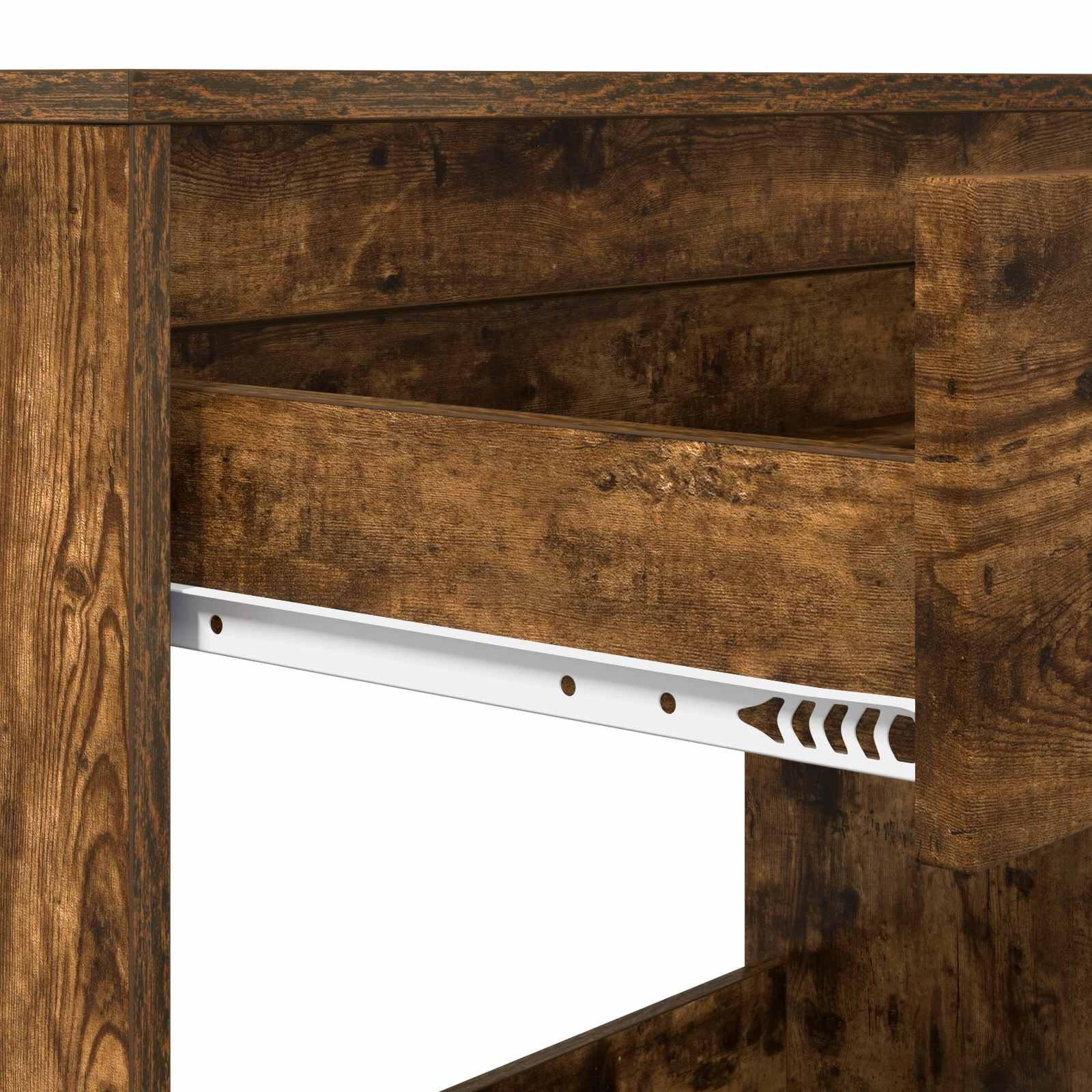 Scrivania con cassetto Quercia Affumicata 100 x 50 x 78 cm | homemem39