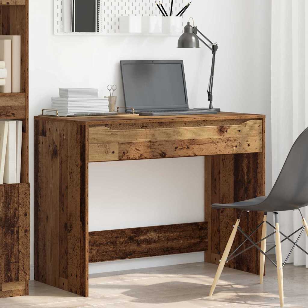 Scrivania Legno vecchio 100 x 50 x 78 cm Legno ingegnerizzato | homemem39
