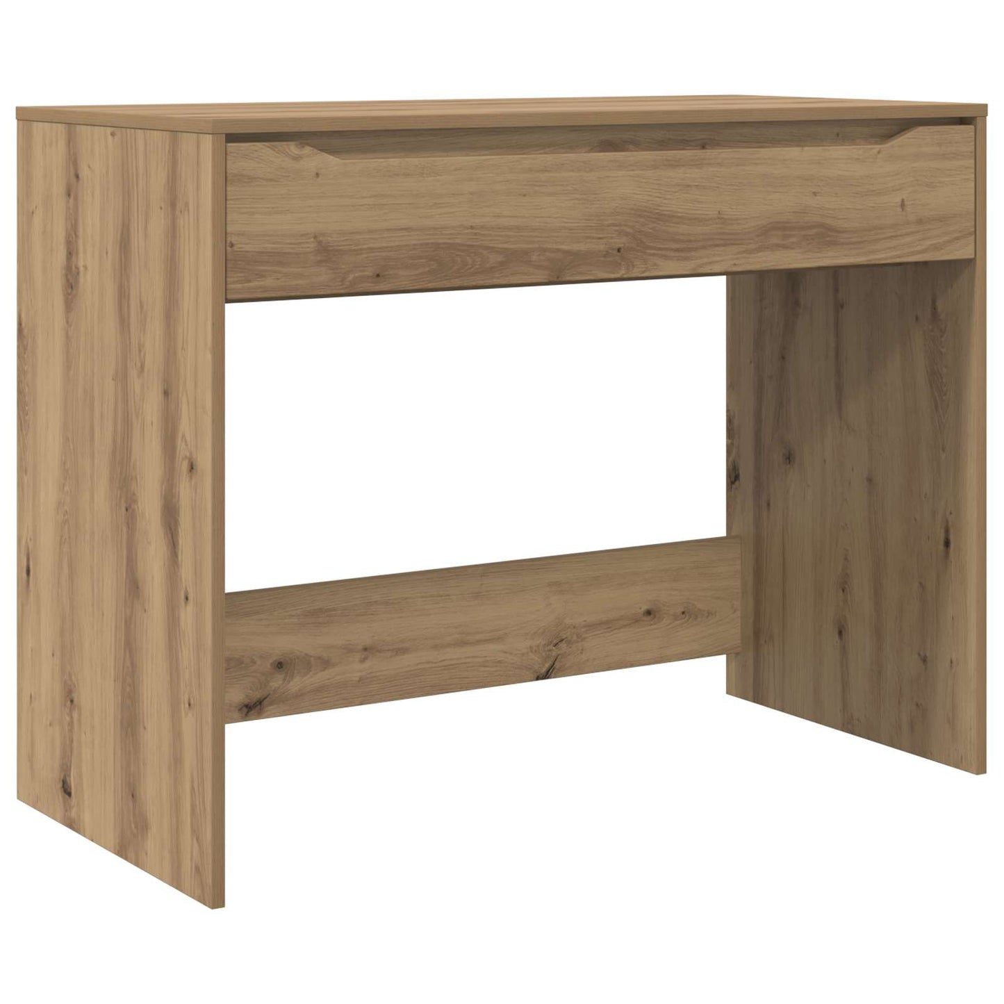 Scrivania con cassetto Rovere Artigianale Legno ingegnerizzato