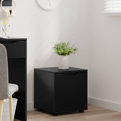 Mobile da Bagno 40,5 x 40 x 44 cm Legno ingegnerizzato Nero | homemem39