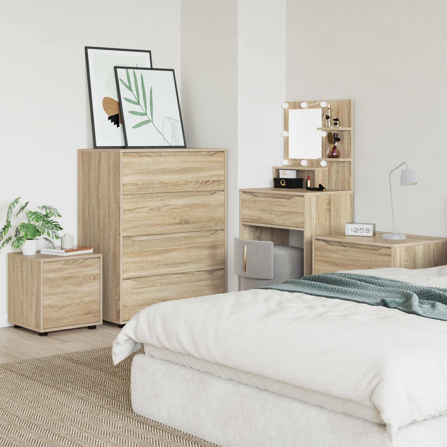 Mobile da Bagno 40,5 x 40 x 44 cm Legno ingegnerizzato | homemem39