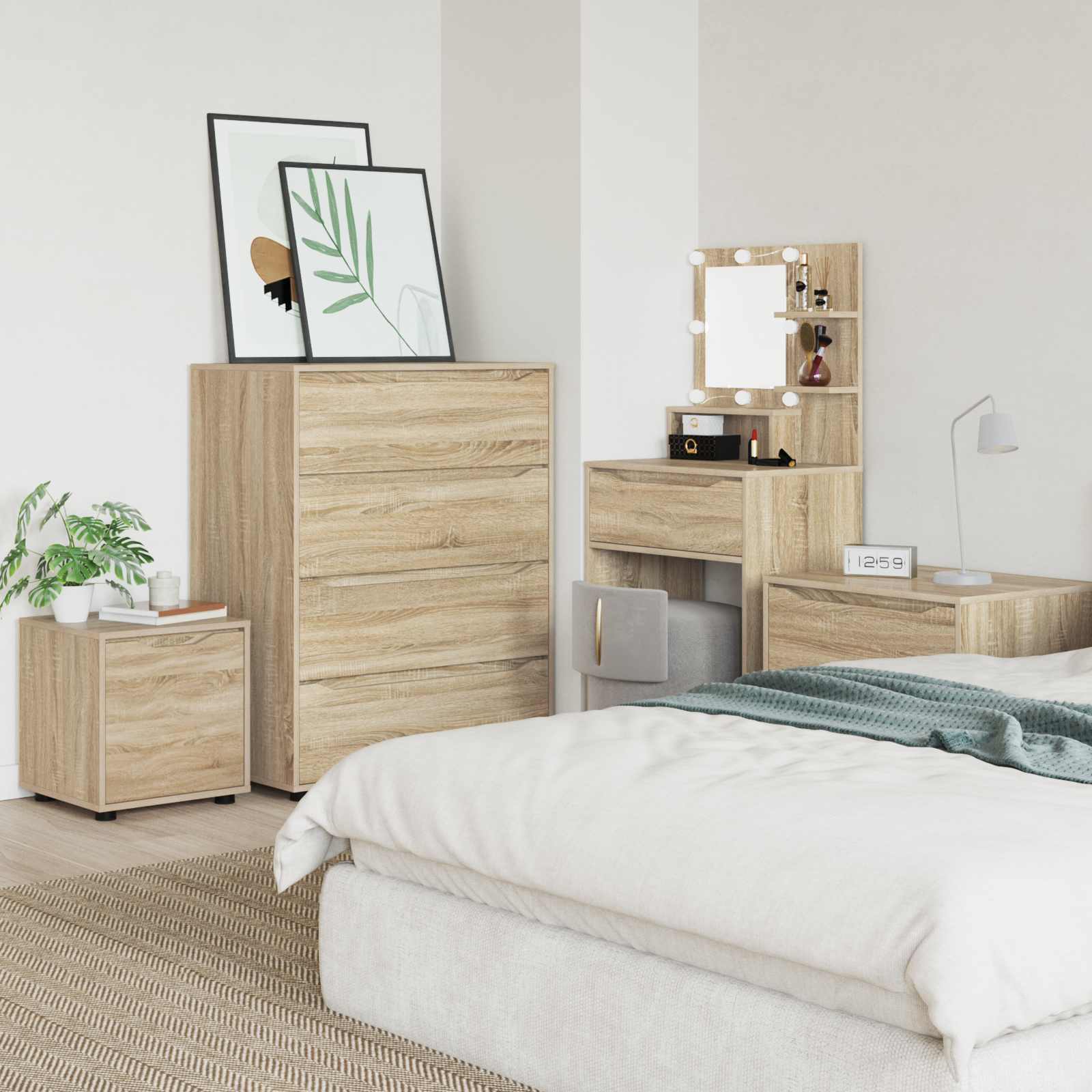 Mobile da Bagno 40,5 x 40 x 44 cm Legno ingegnerizzato | homemem39