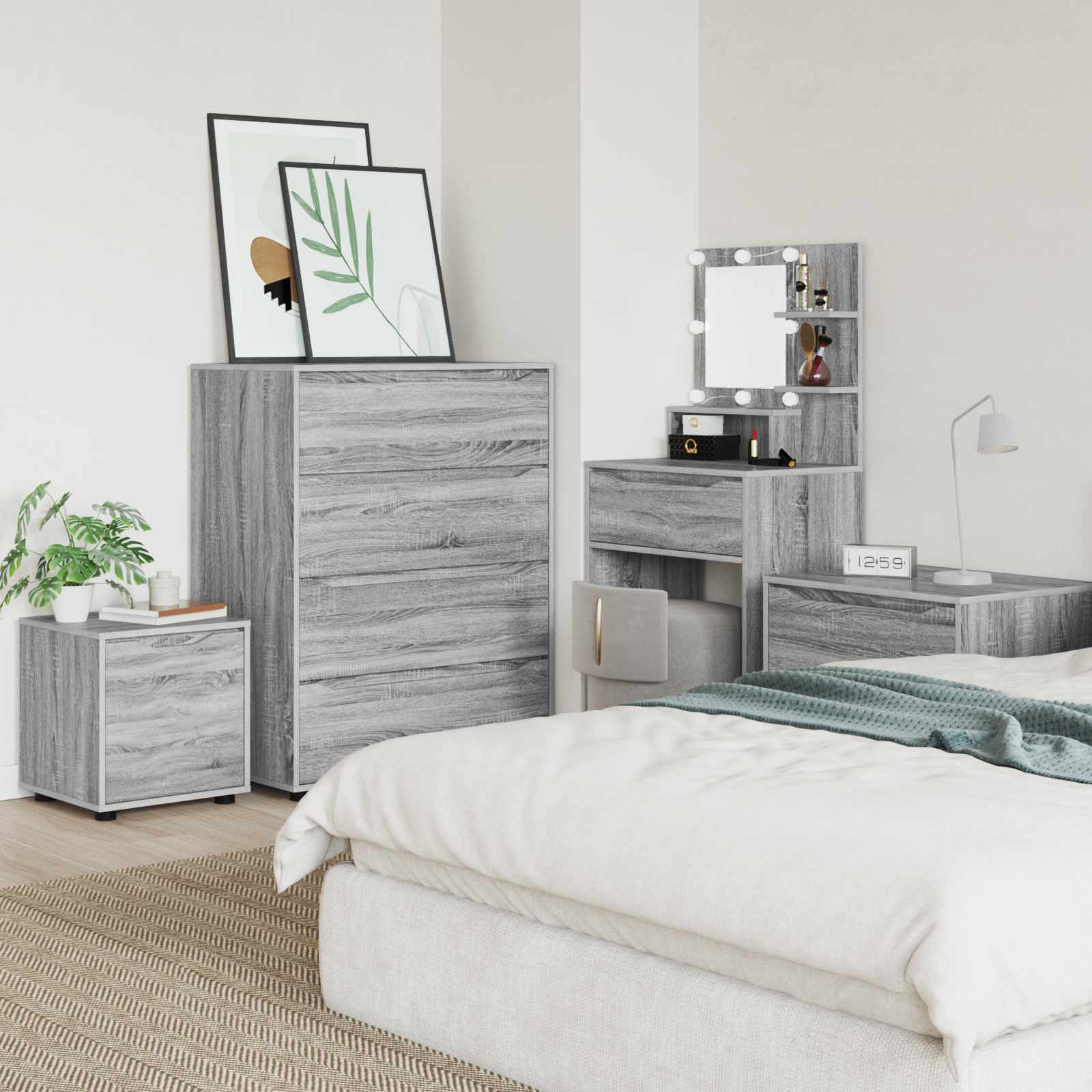 Mobile da Bagno 40,5 x 40 x 44 cm Legno ingegnerizzato | homemem39