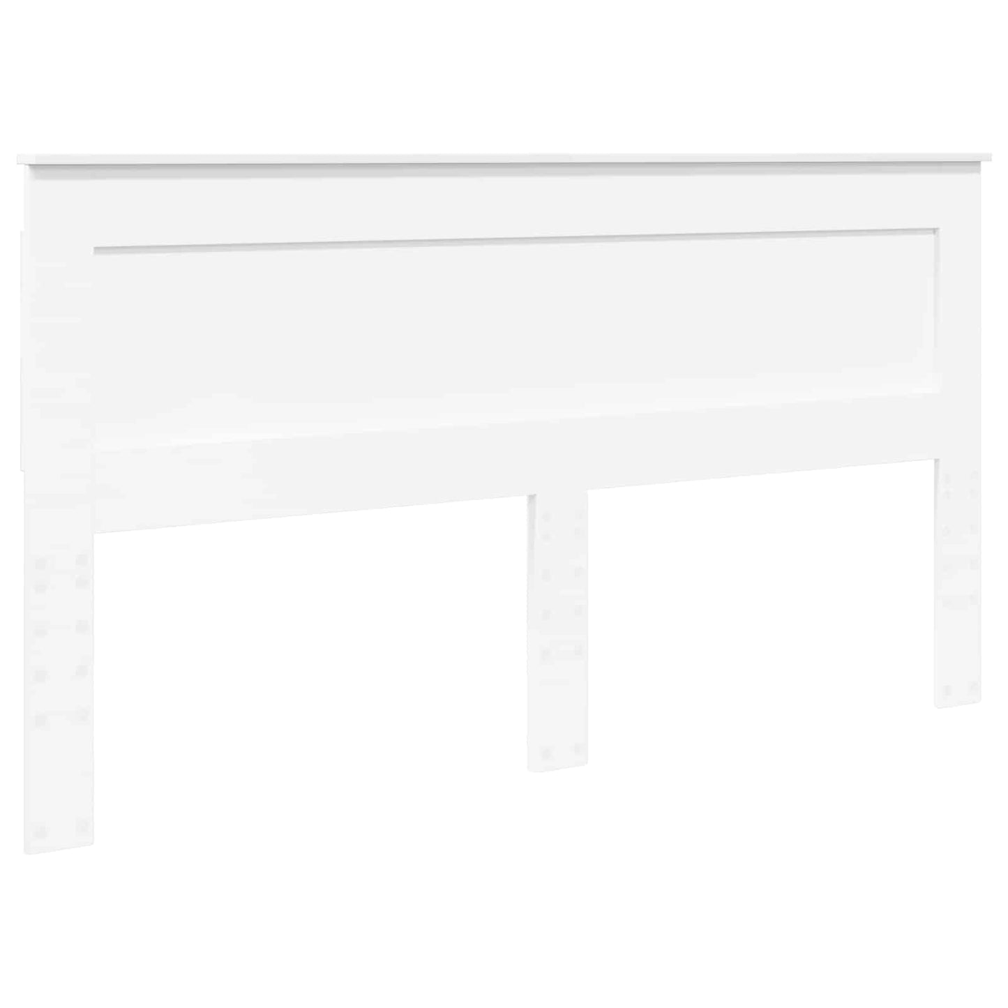 Testiera con testiera Bianco 200 cm Legno multistrato | homemem39
