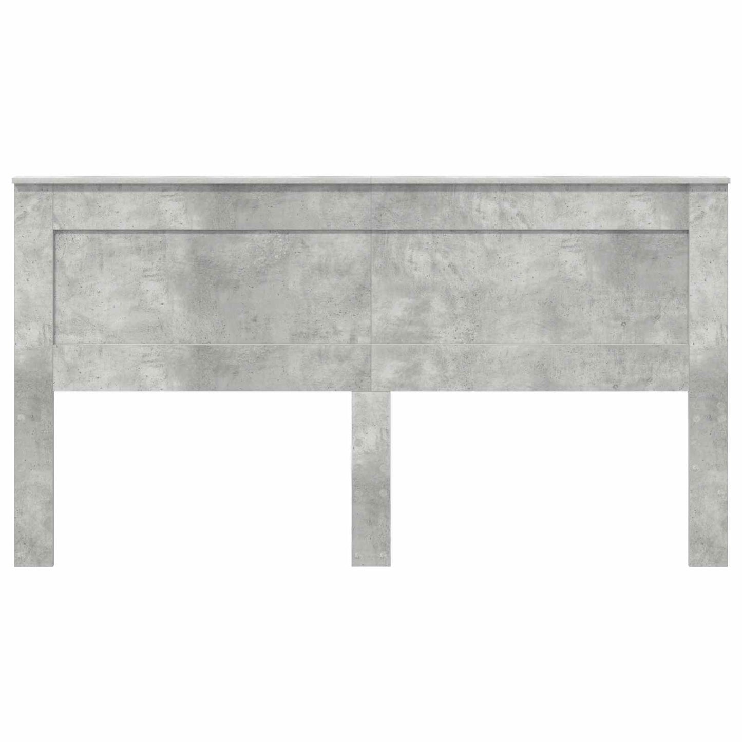 Testiera con testiera Grigio cemento 200 cm Legno multistrato | homemem39