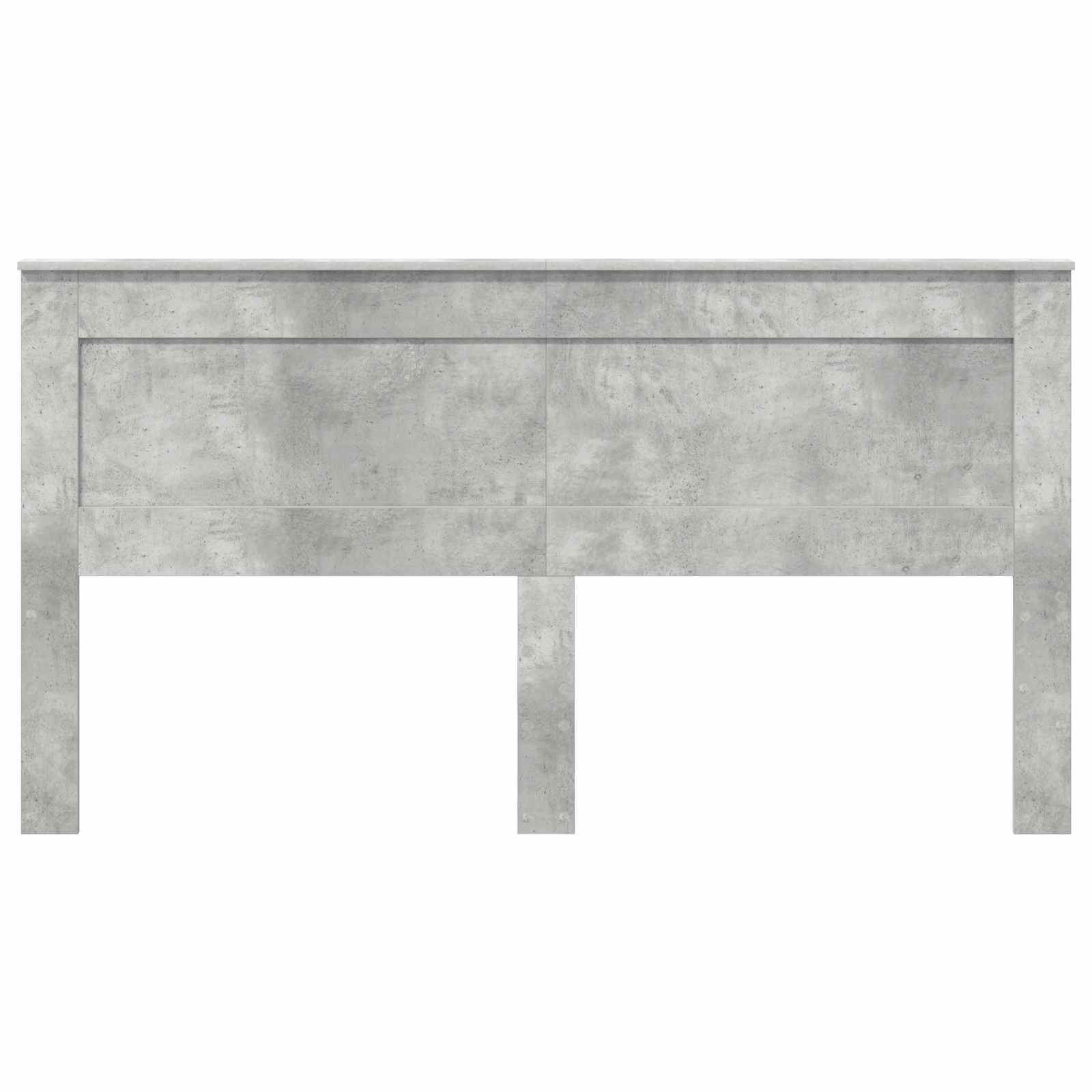 Testiera con testiera Grigio cemento 200 cm Legno multistrato | homemem39