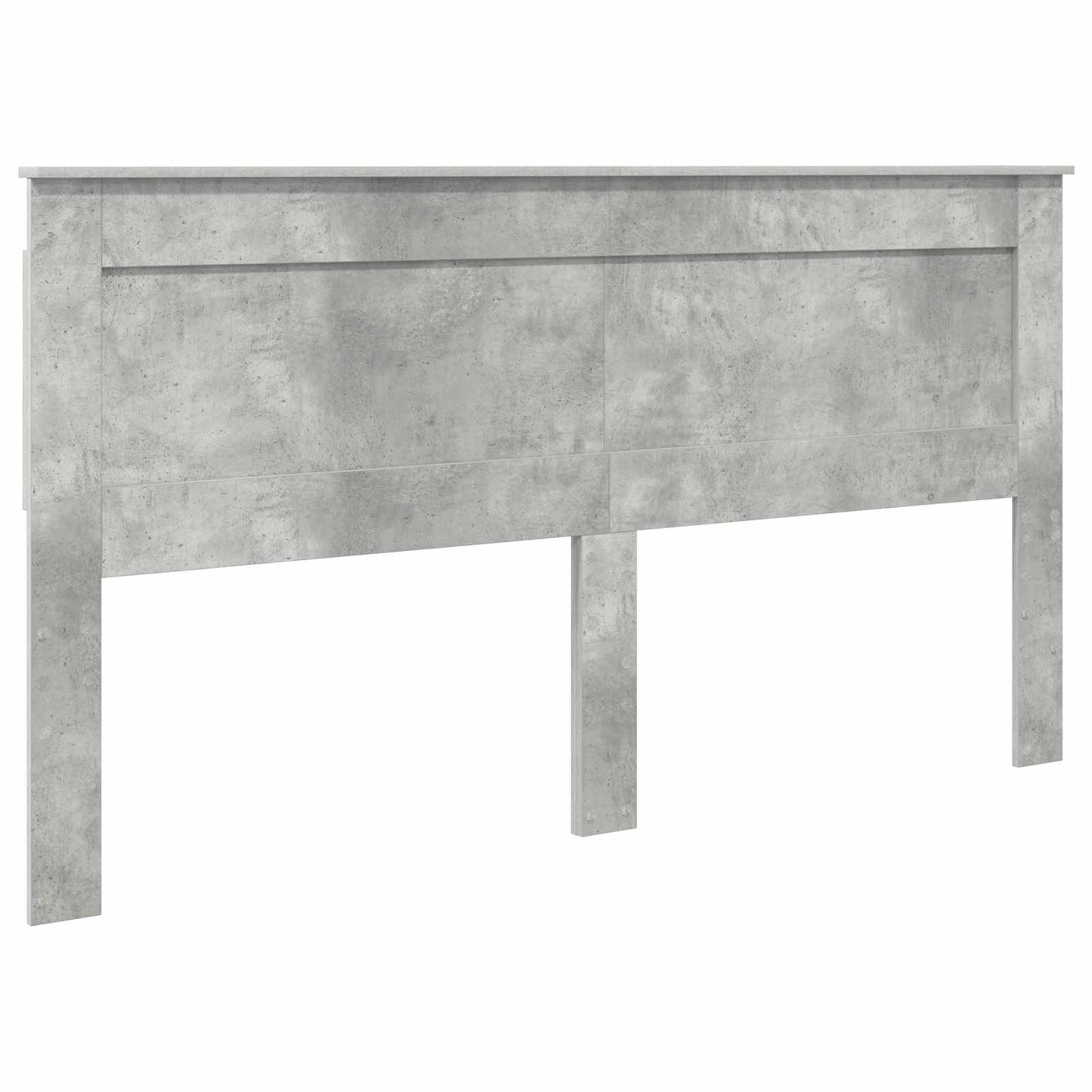 Testiera con testiera Grigio cemento 180 cm Legno multistrato | homemem39