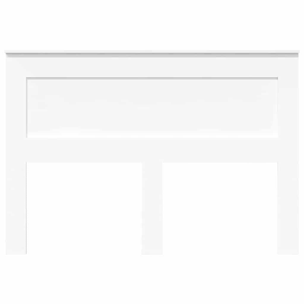 Testiera con testiera Bianco 160 cm Legno multistrato