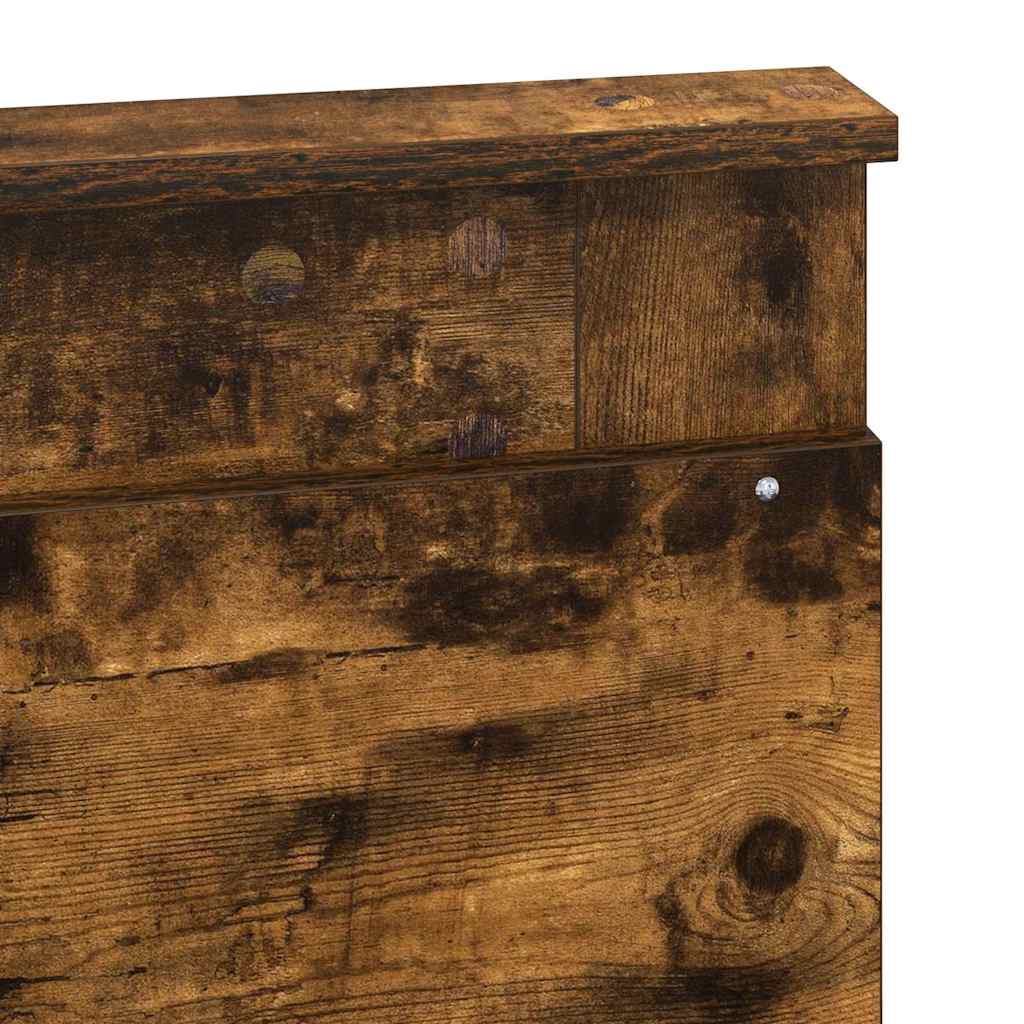 Testiera con testiera Rovere fumé 160 cm Legno multistrato