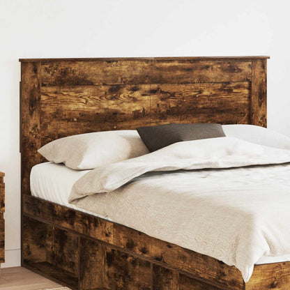 Testiera con testiera Rovere fumé 160 cm Legno multistrato