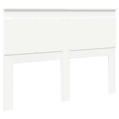 Testiera con testiera Rovere Nero 140 cm Legno multistrato