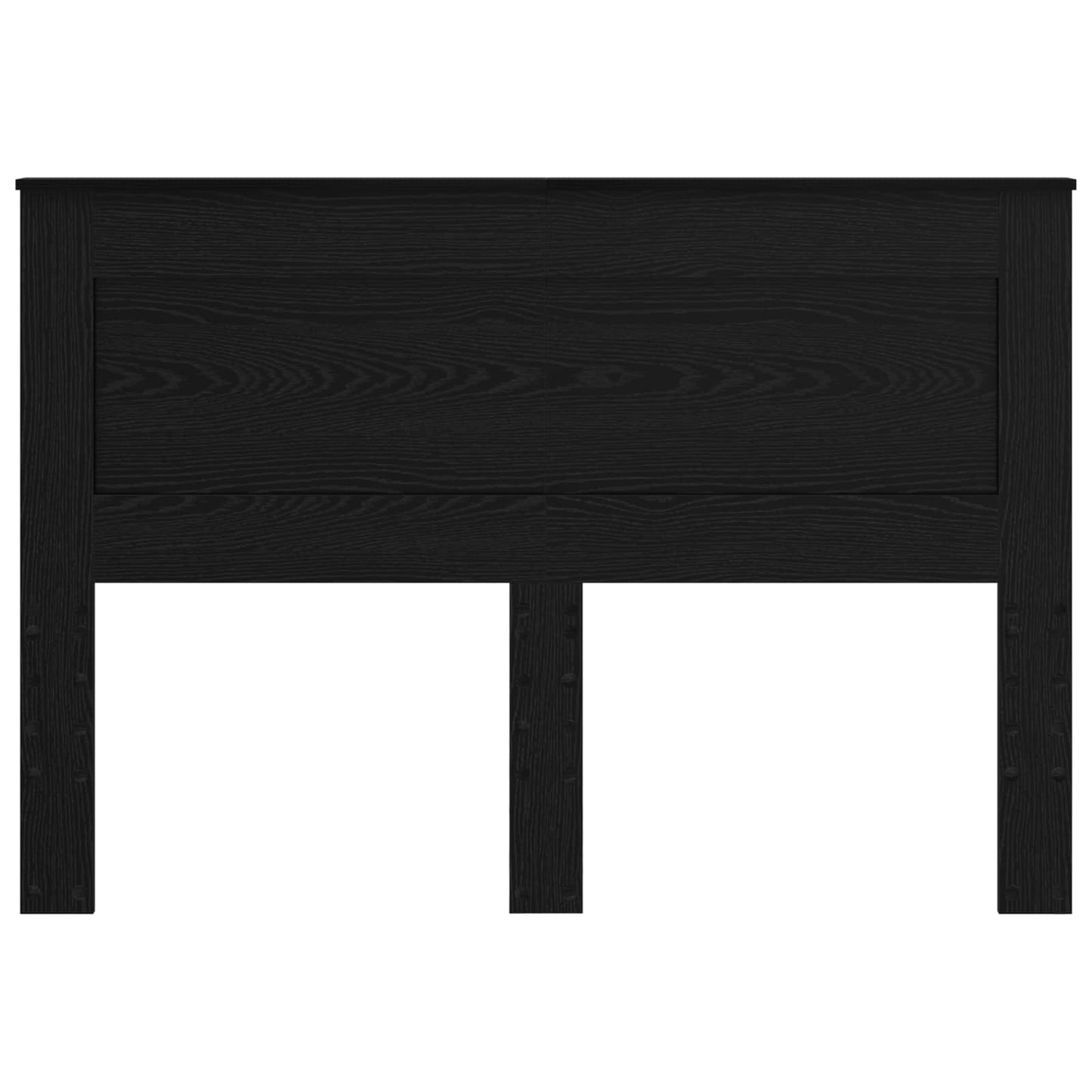 Testiera con testiera Rovere Nero 140 cm Legno multistrato | homemem39