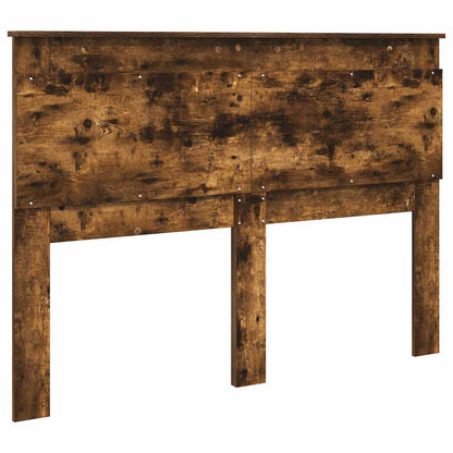 Testiera con testiera Grigio Sonoma 140 cm Legno multistrato